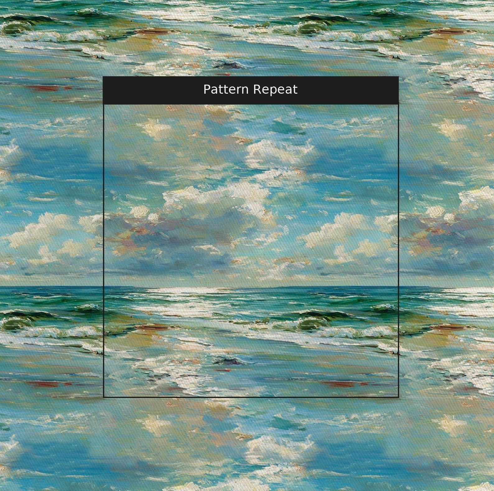 Ocean - Fabric - Benton Lane Home - Lemon Park