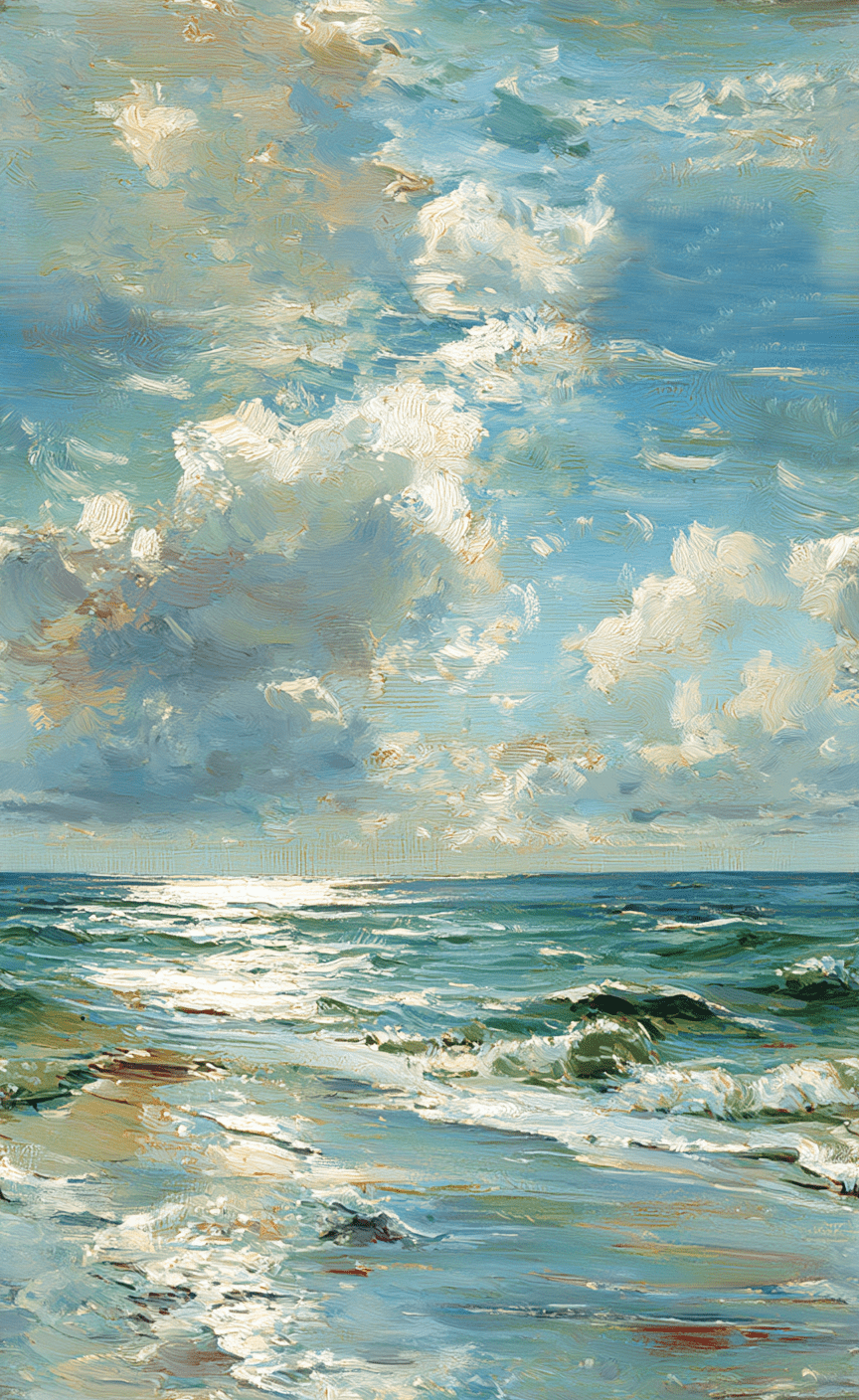 Ocean - Wall Mural - Benton Lane Home - Lemon Park