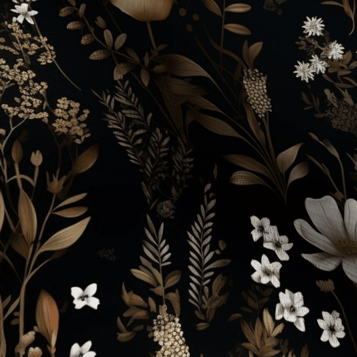 Odette Arboretum Faux Grasscloth Wallpaper - Painted Paper