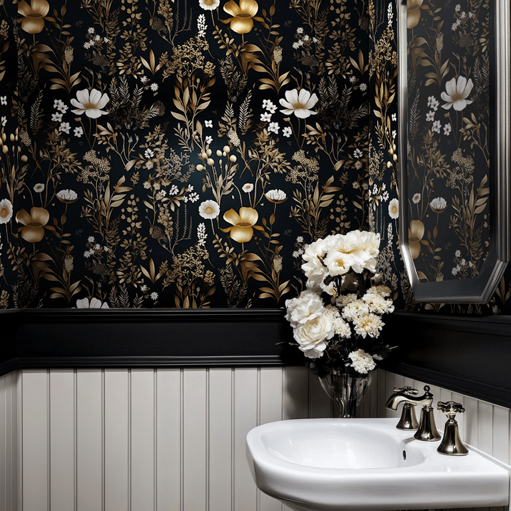 Odette Arboretum Wallpaper - Benton Lane Home - Painted Paper