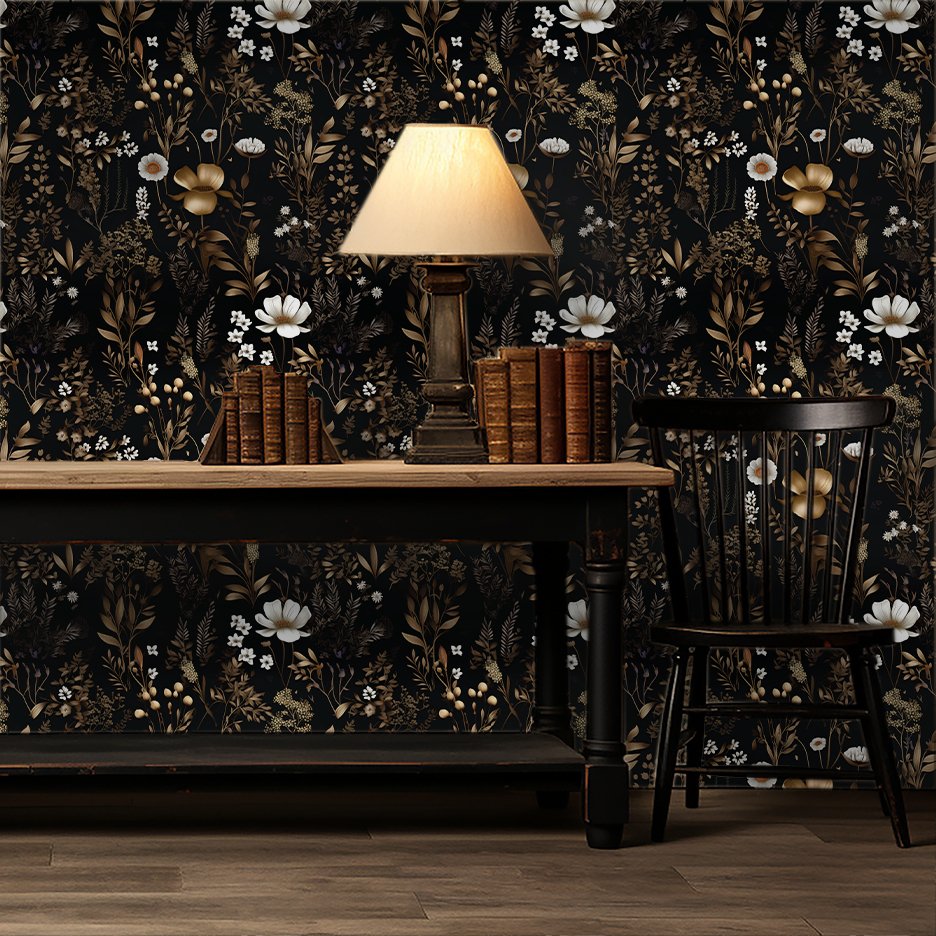 Odette Arboretum Wallpaper - Painted Paper