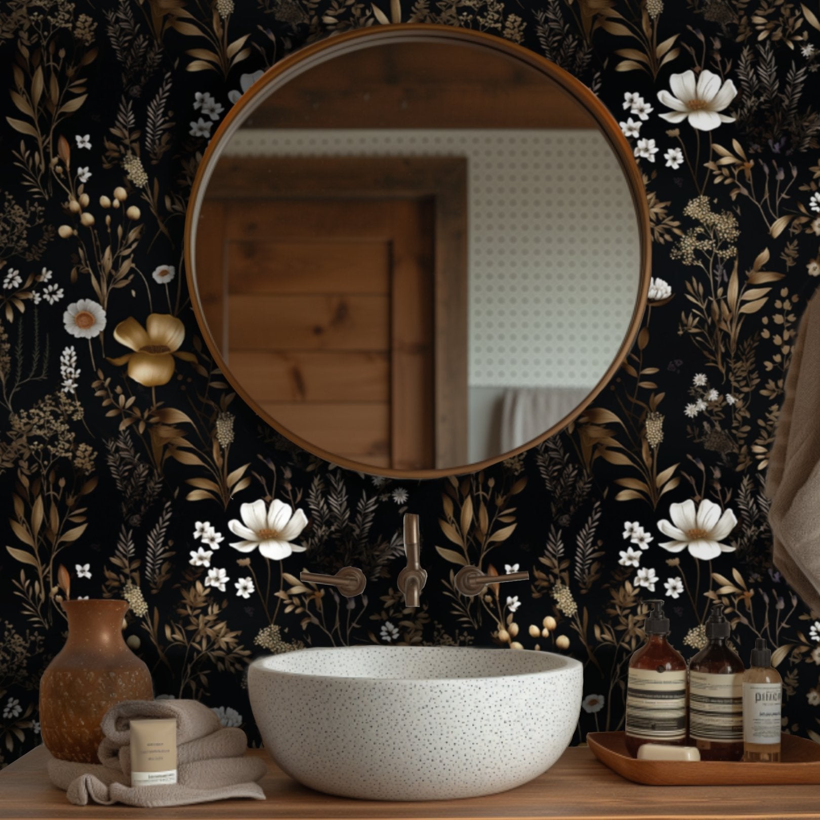 Odette Arboretum Wallpaper - Painted Paper