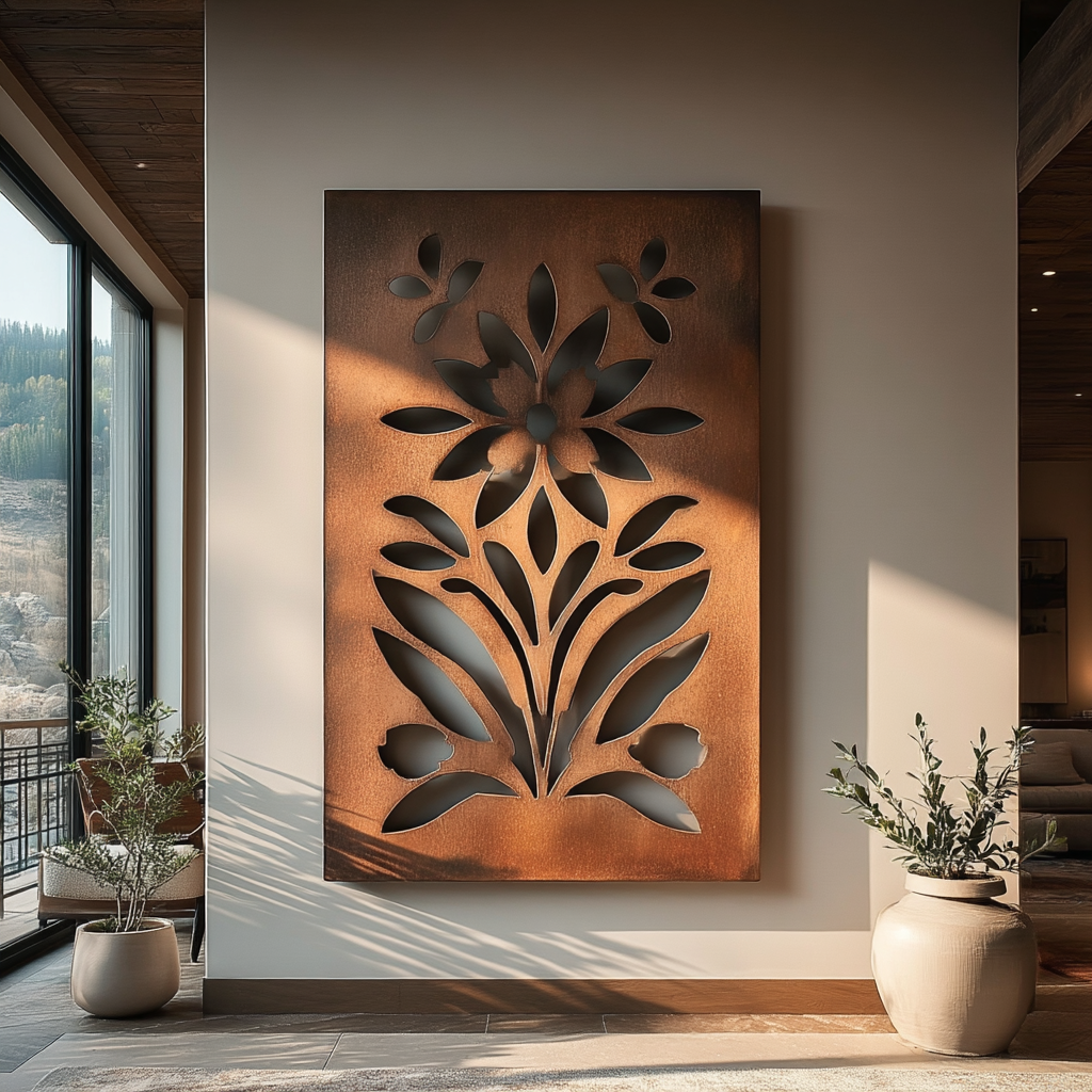 The Bellflower - Metal Wall Art