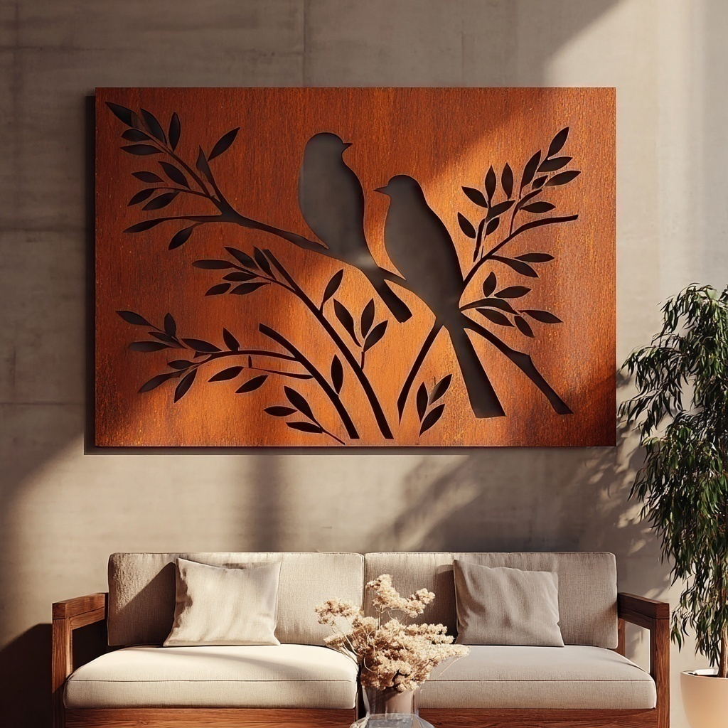 The Perch - Metal Wall Art