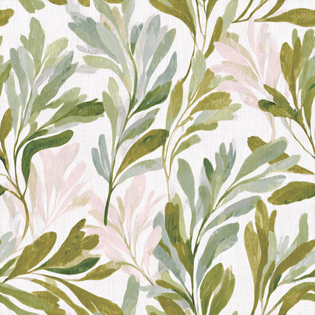 Olive Canopy Wallpaper - Lemon Park