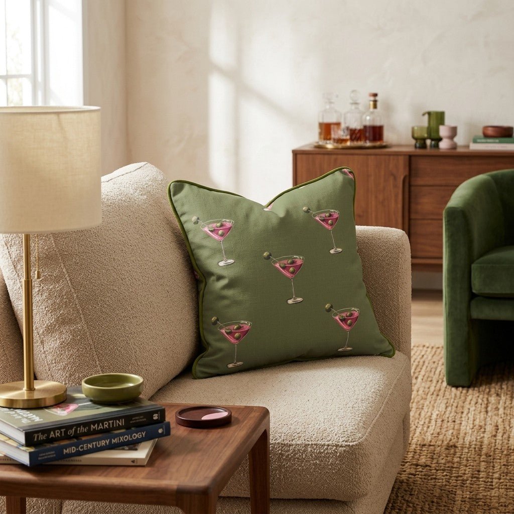 Olive or Twist Throw Pillow - Benton Lane Home - Hillcroft Home