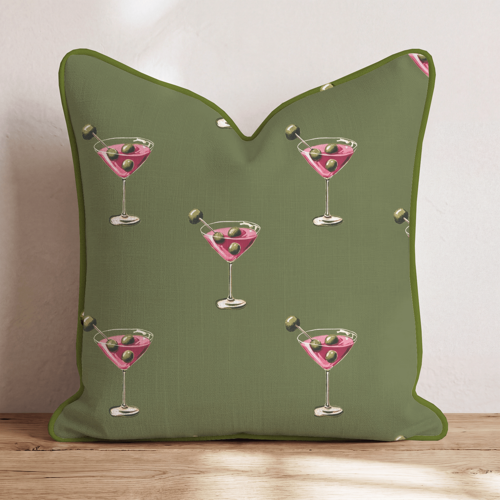 Olive or Twist Throw Pillow - Benton Lane Home - Hillcroft Home