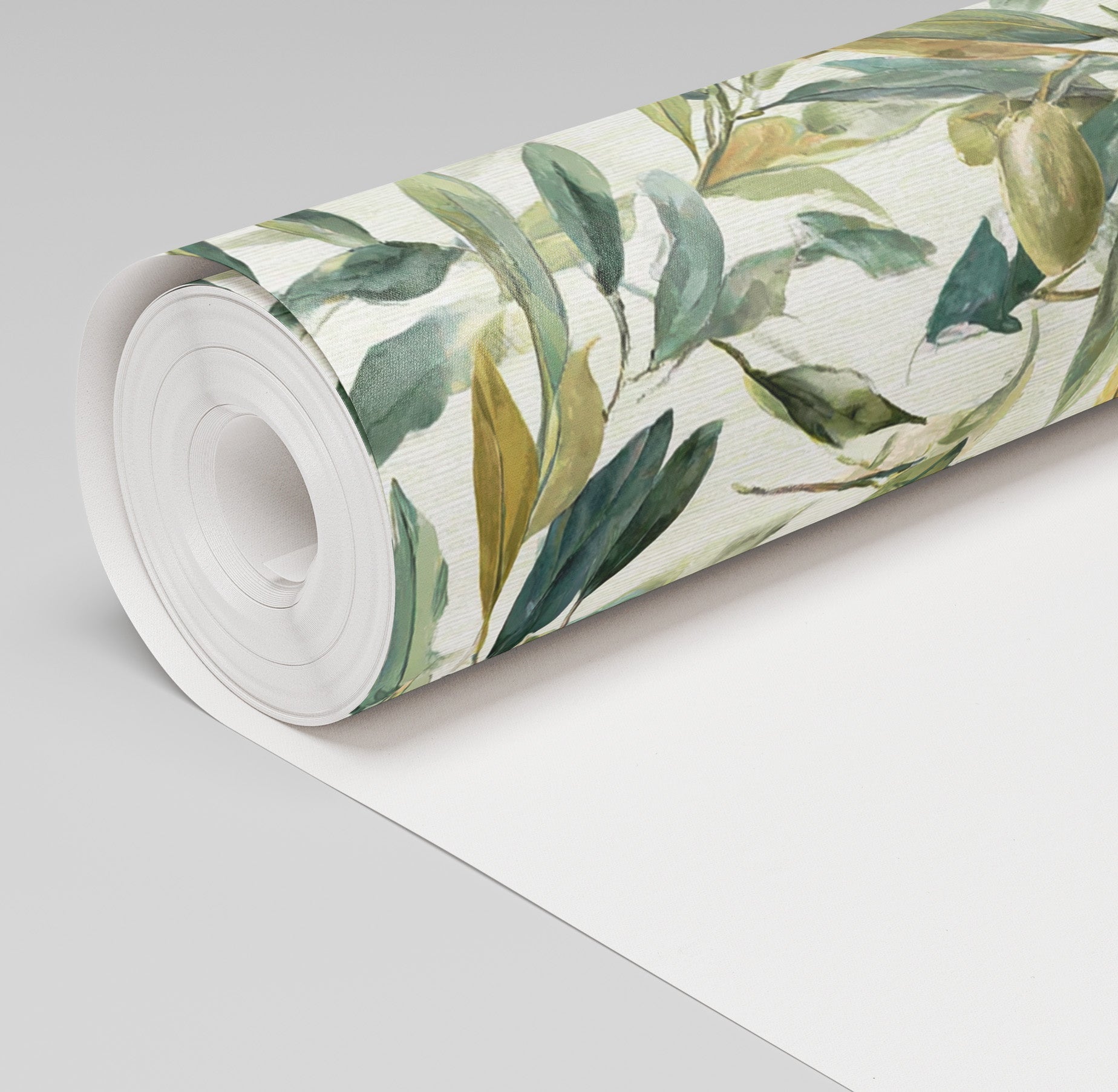 Olive Rustle Wallpaper - Painted Paper