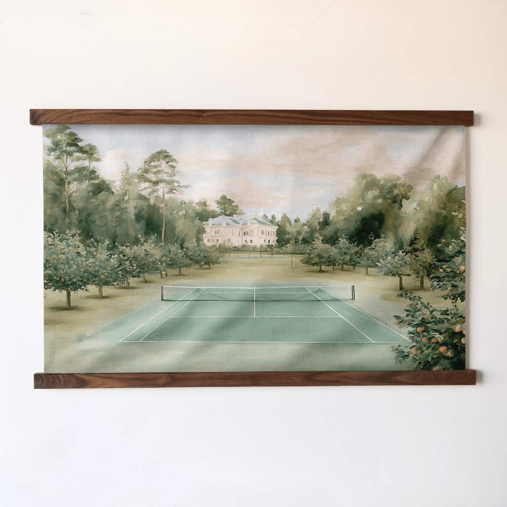On the Courts - Tapestry - Benton Lane Home - Lemon Park