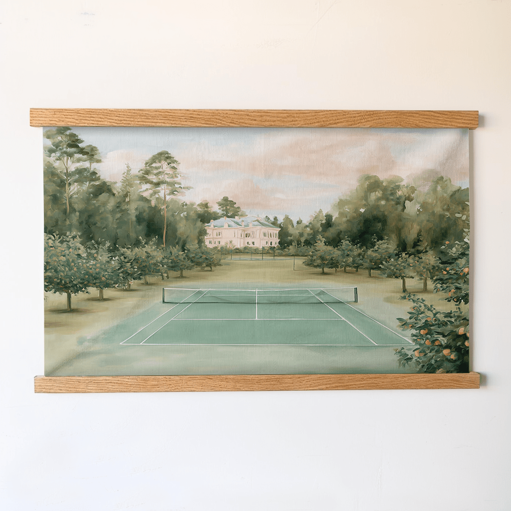 On the Courts - Tapestry - Benton Lane Home - Lemon Park