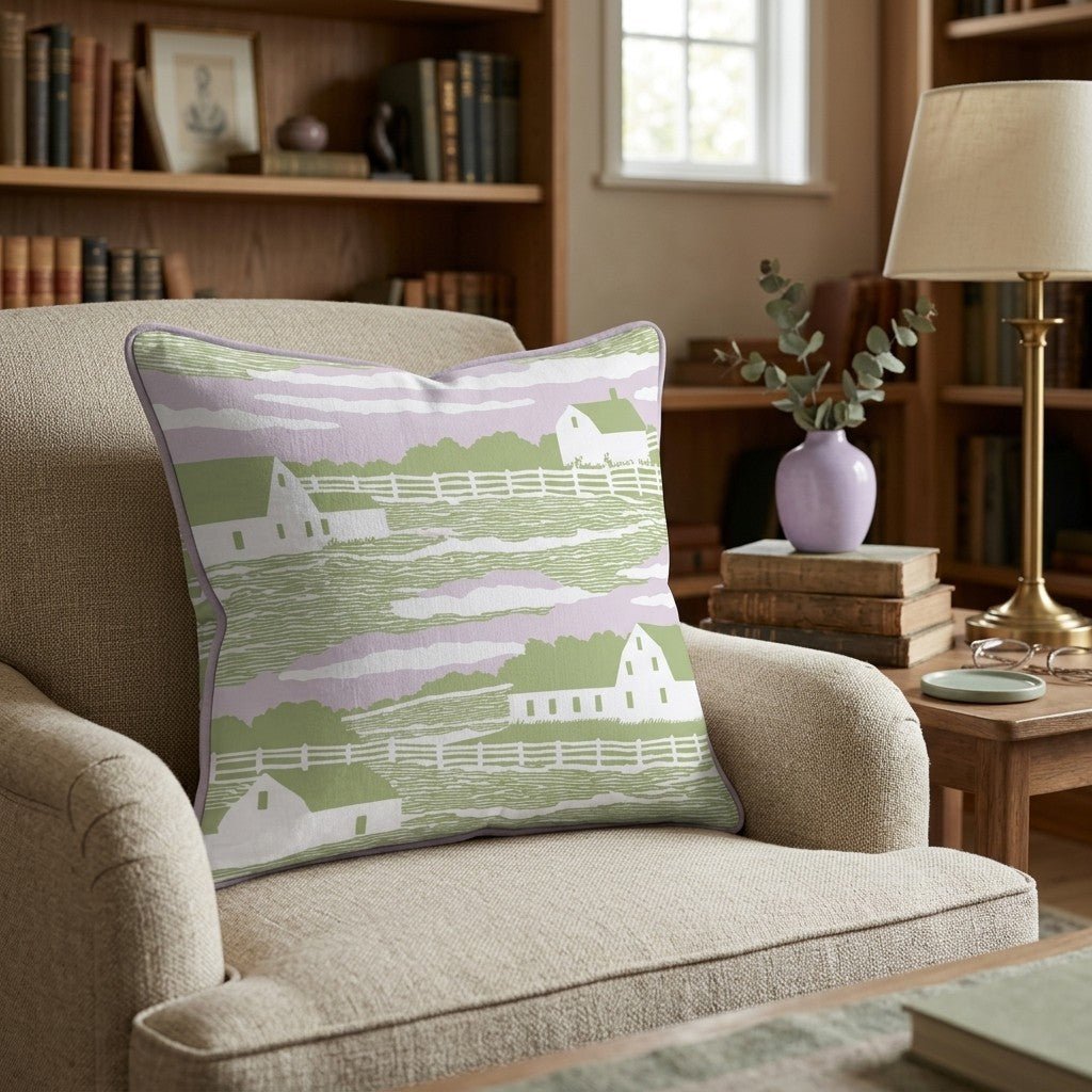On the Farm Throw Pillow - Benton Lane Home - Hillcroft Home