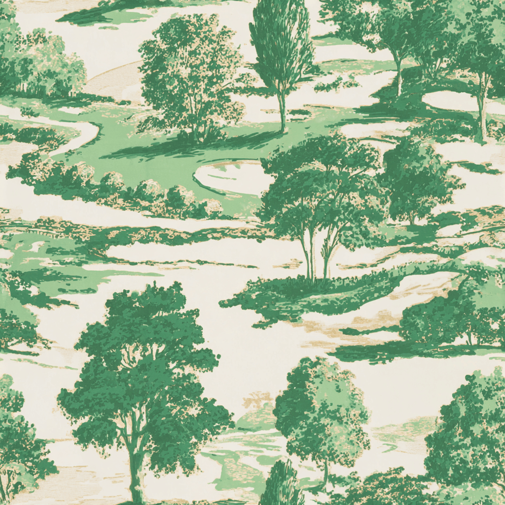 On the Greens Wallpaper - Benton Lane Home - Painted Paper