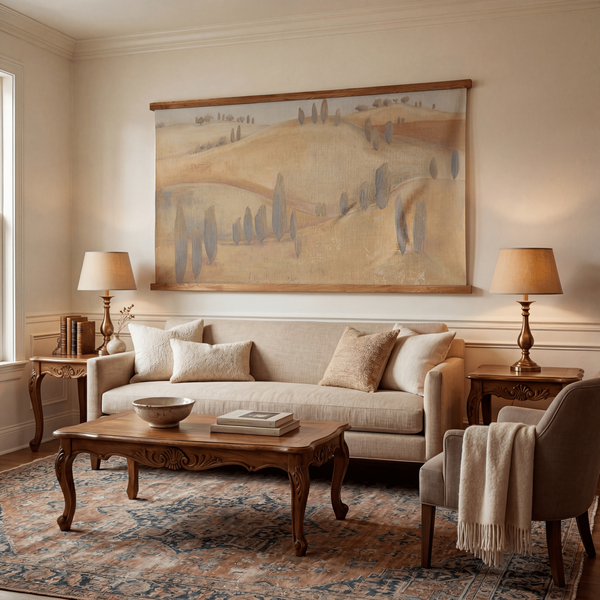 On the Horizon - Tapestry - Benton Lane Home - Painted Paper