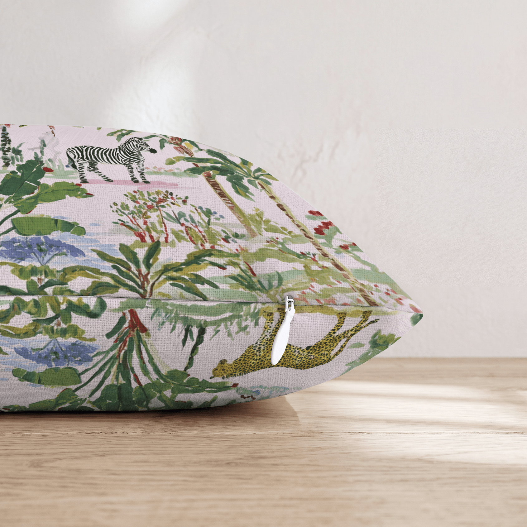 On The Safari Throw Pillow - Hillcroft Home