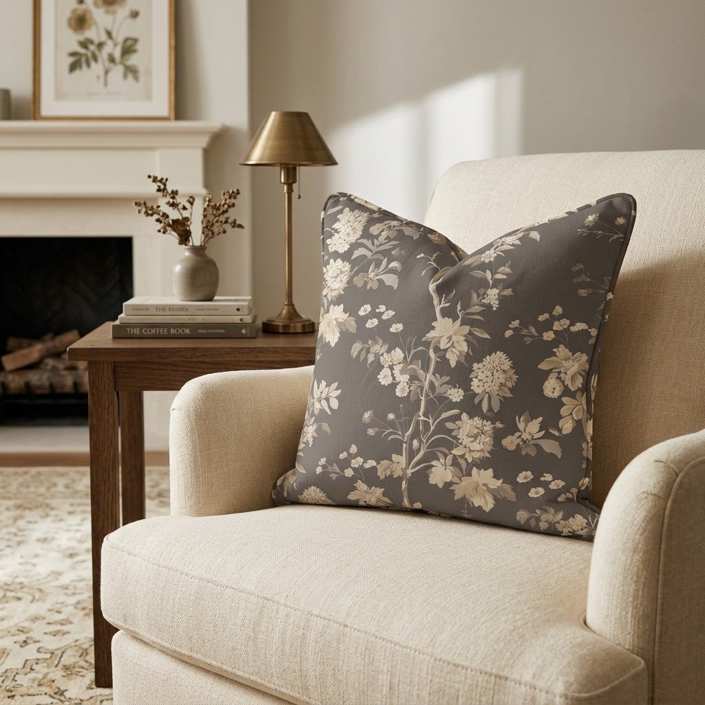 Ondine Wreath Throw Pillow - Benton Lane Home - Hillcroft Home