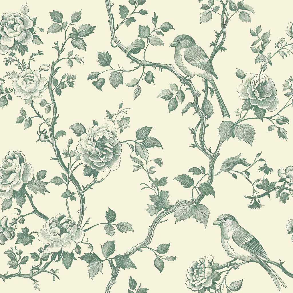Oona Wallpaper - Benton Lane Home - Painted Paper