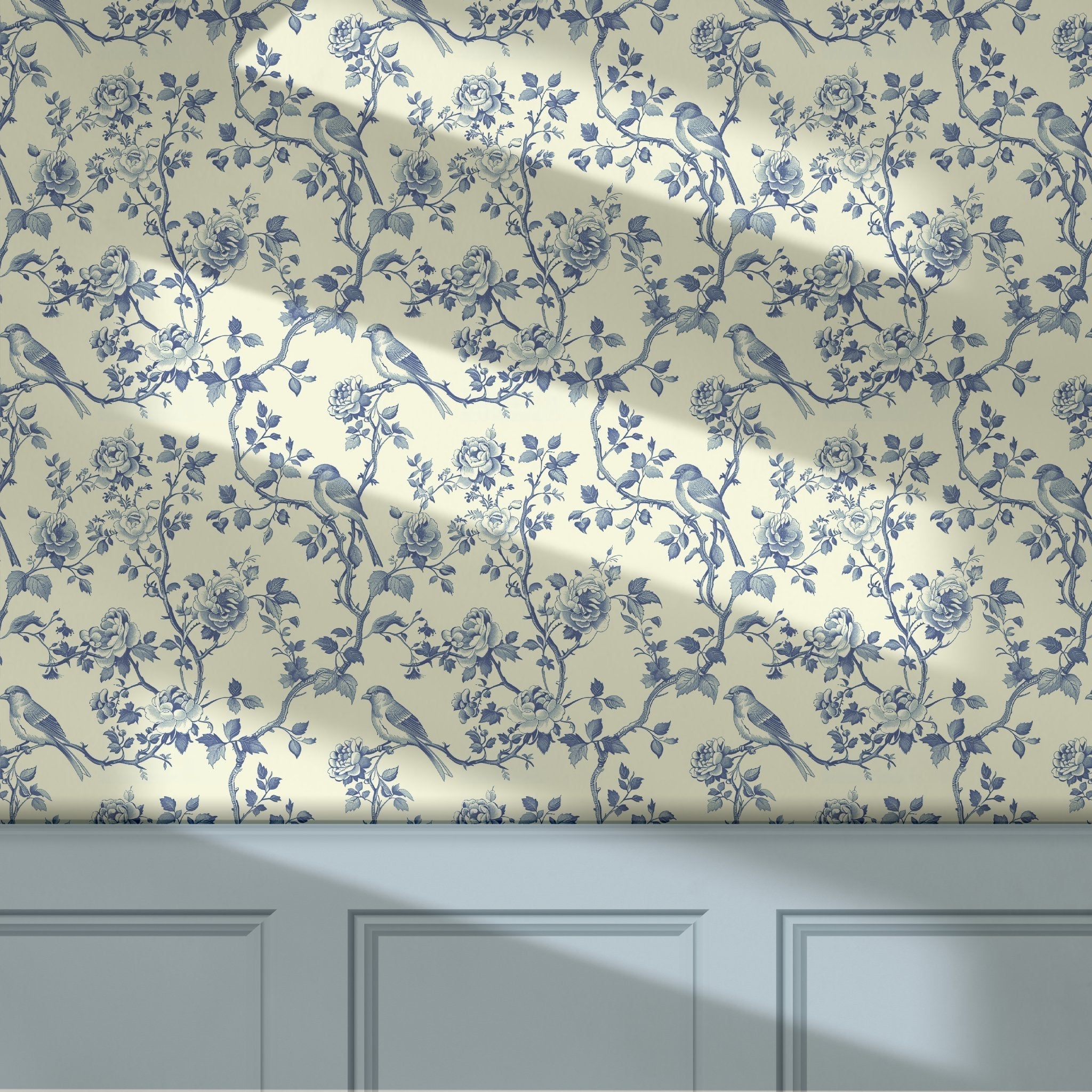 Oona Wallpaper - Benton Lane Home - Painted Paper