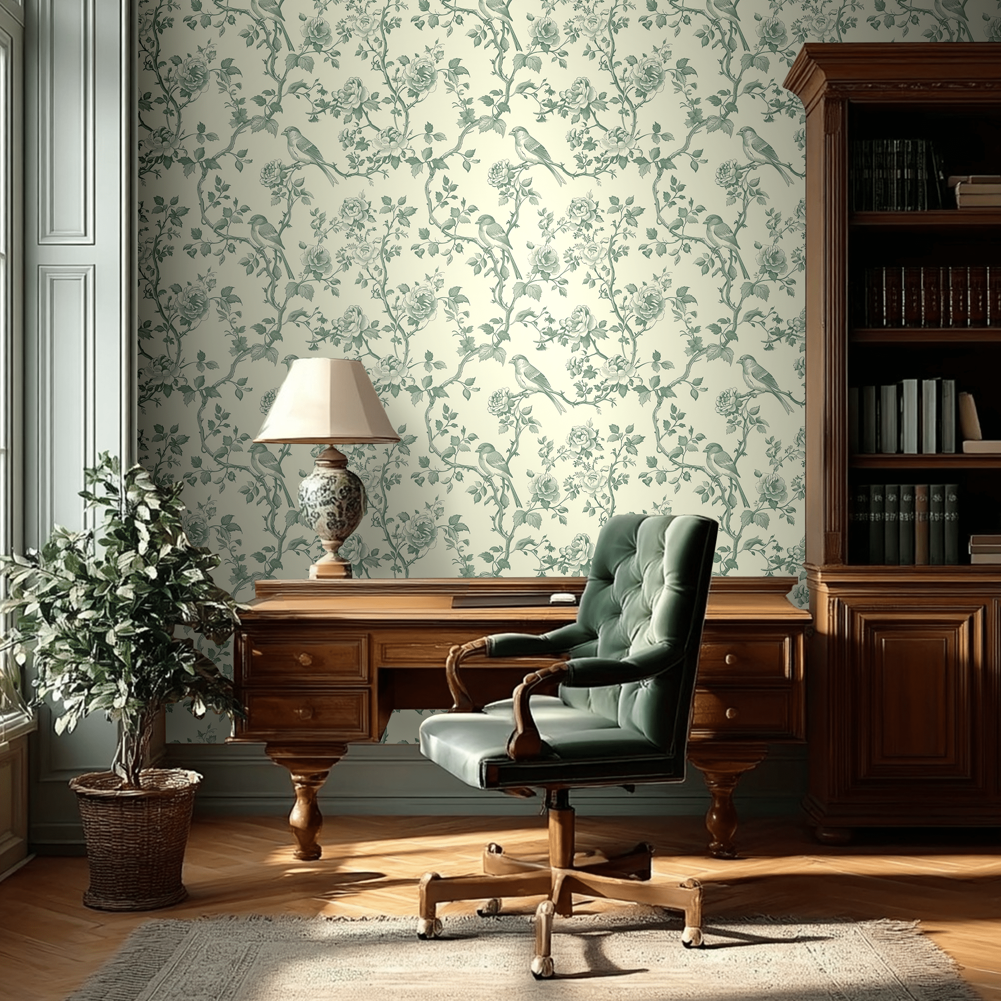 Oona Wallpaper - Benton Lane Home - Painted Paper