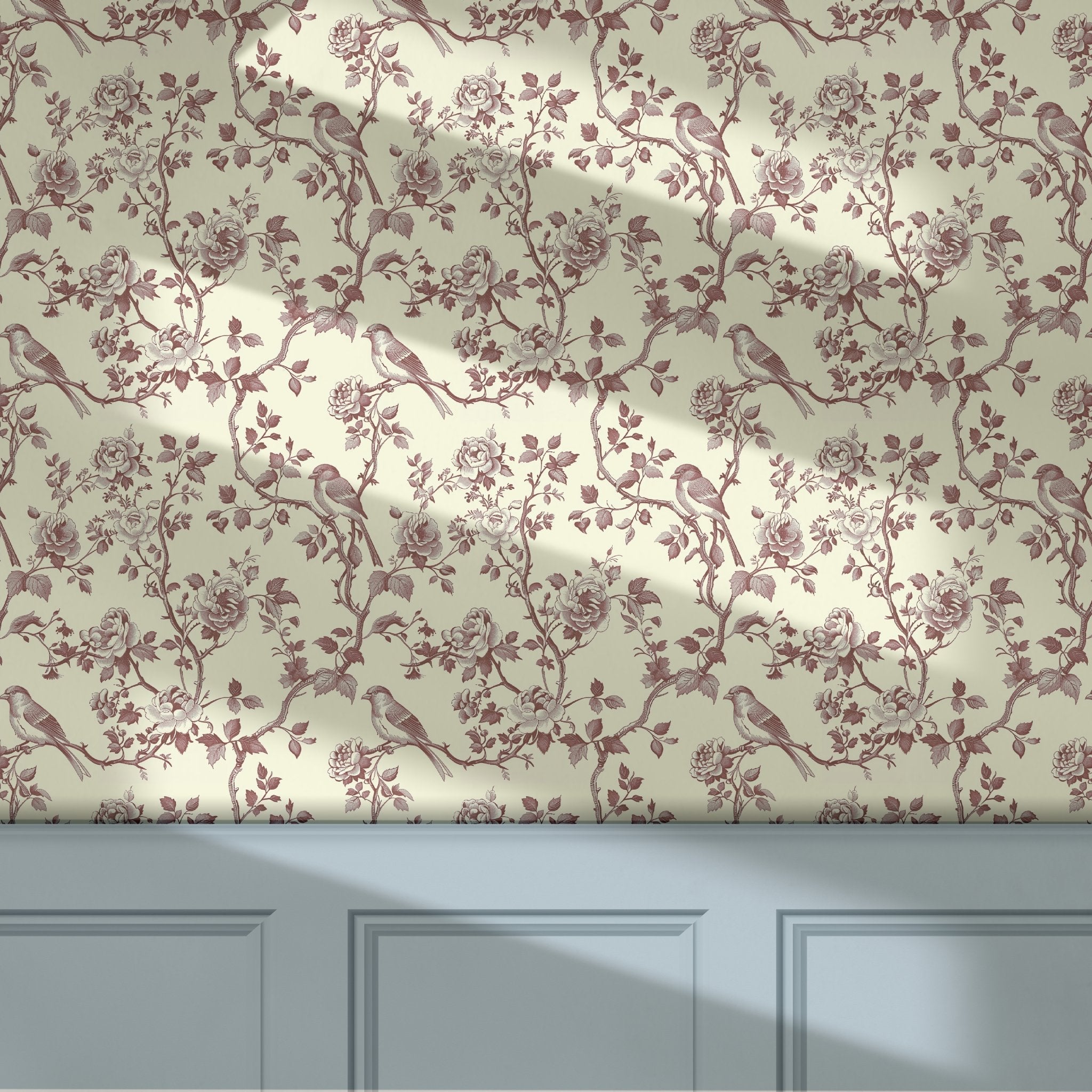 Oona Wallpaper - Benton Lane Home - Painted Paper