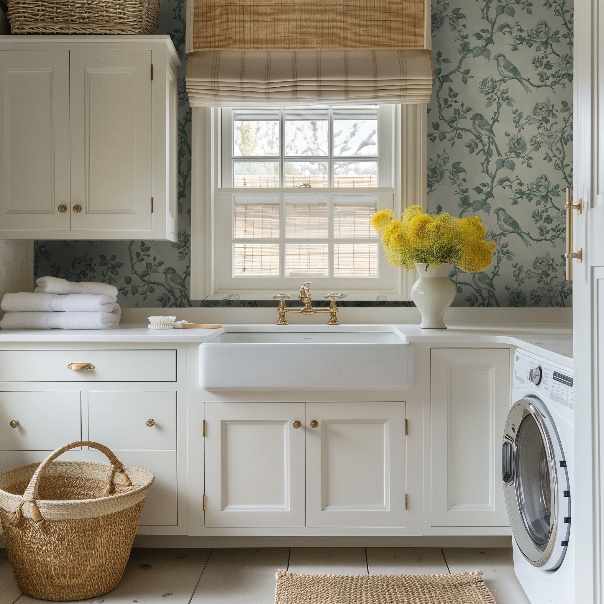 Oona Wallpaper - Painted Paper