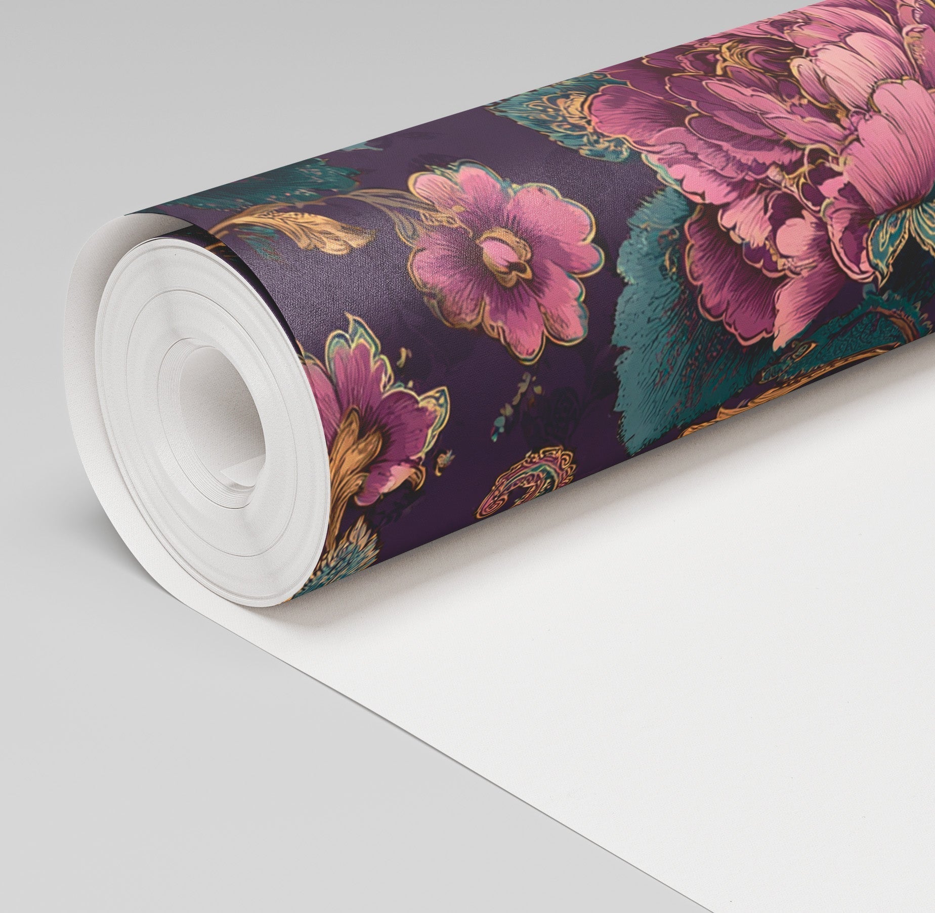 Opal Bloom Wallpaper - Benton Lane Home - Painted Paper