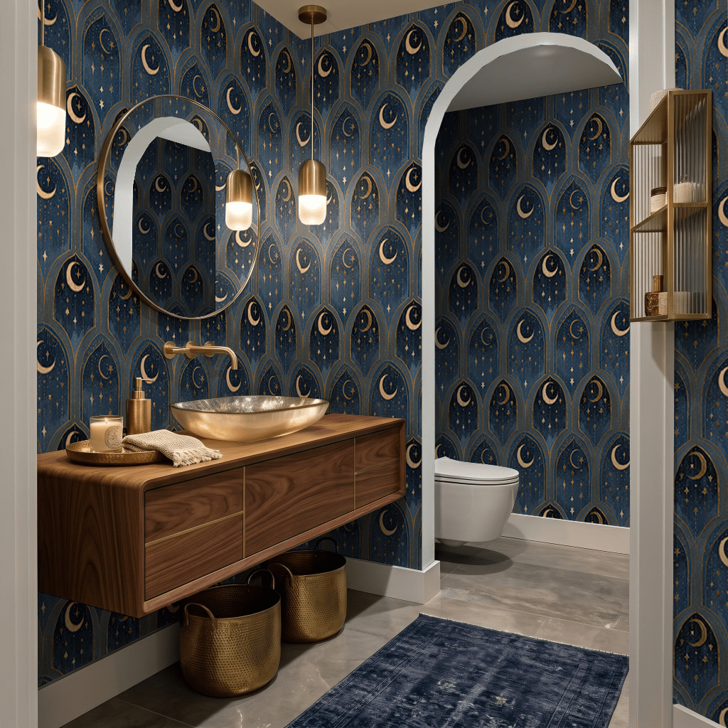 Opal Wallpaper - Benton Lane Home - Benton Lane