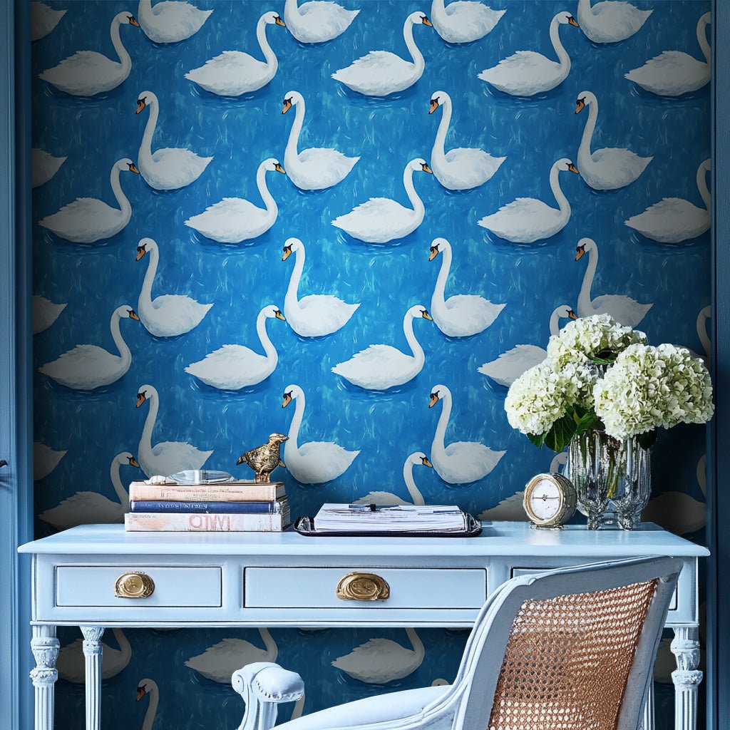 Opaline Wallpaper - Painted Paper