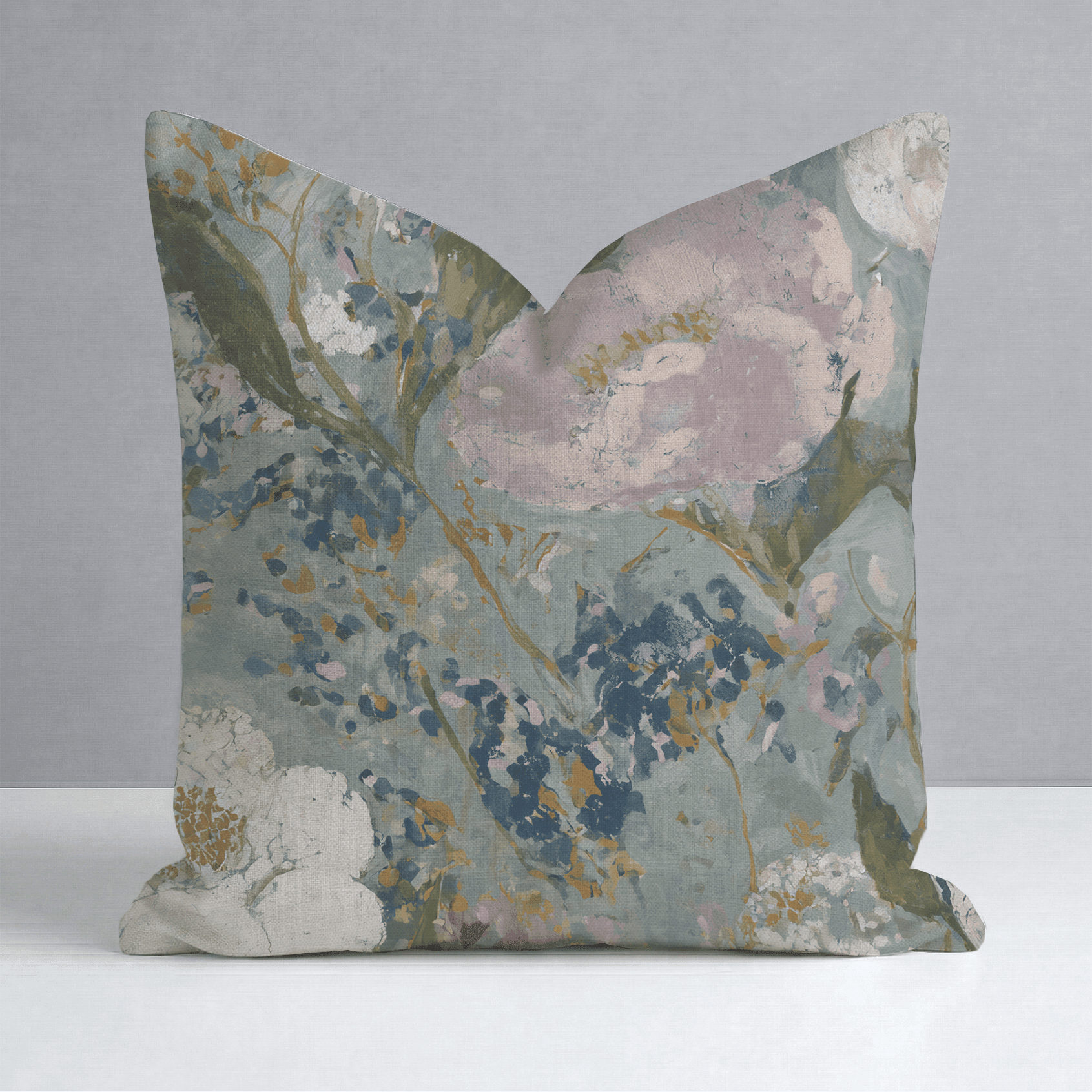 Open Petal Throw Pillow - Benton Lane Home - Lemon Park