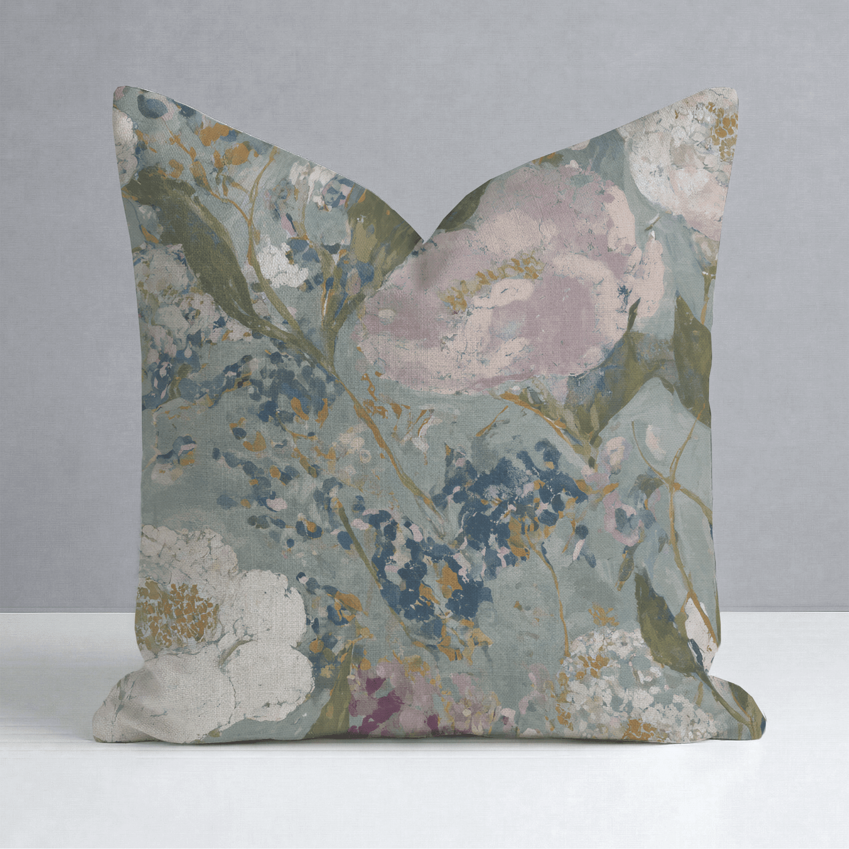 Open Petal Throw Pillow - Benton Lane Home - Lemon Park