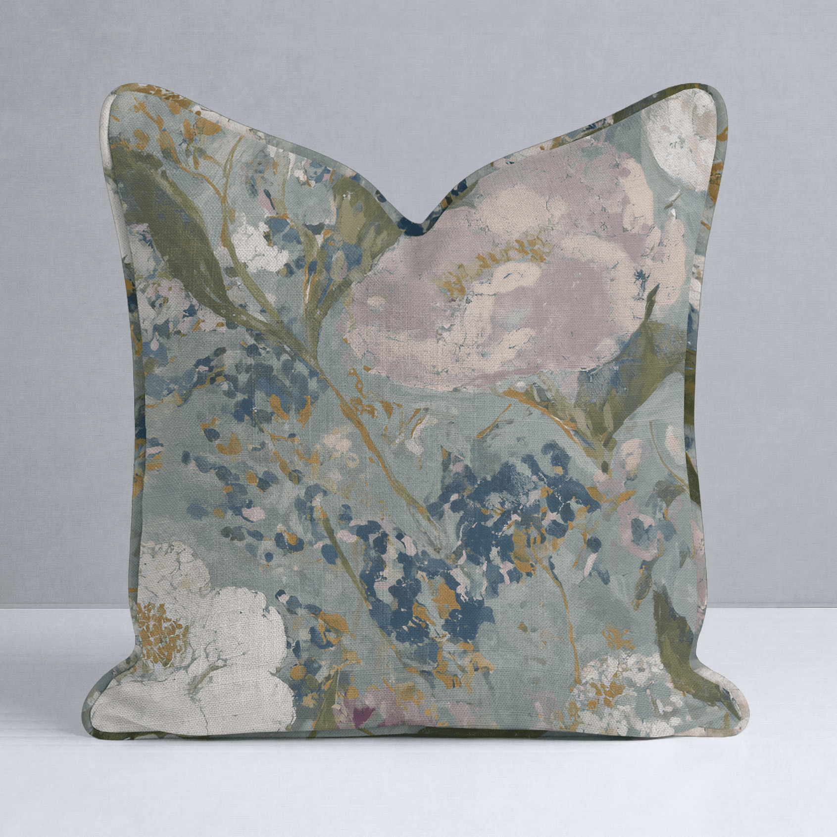 Open Petal Throw Pillow - Benton Lane Home - Lemon Park