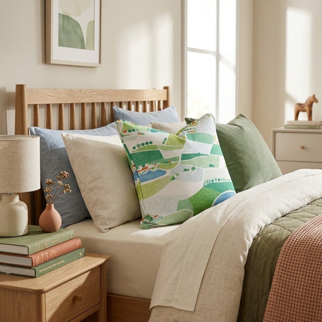 Open Plains Throw Pillow - Benton Lane Home - Hillcroft Home