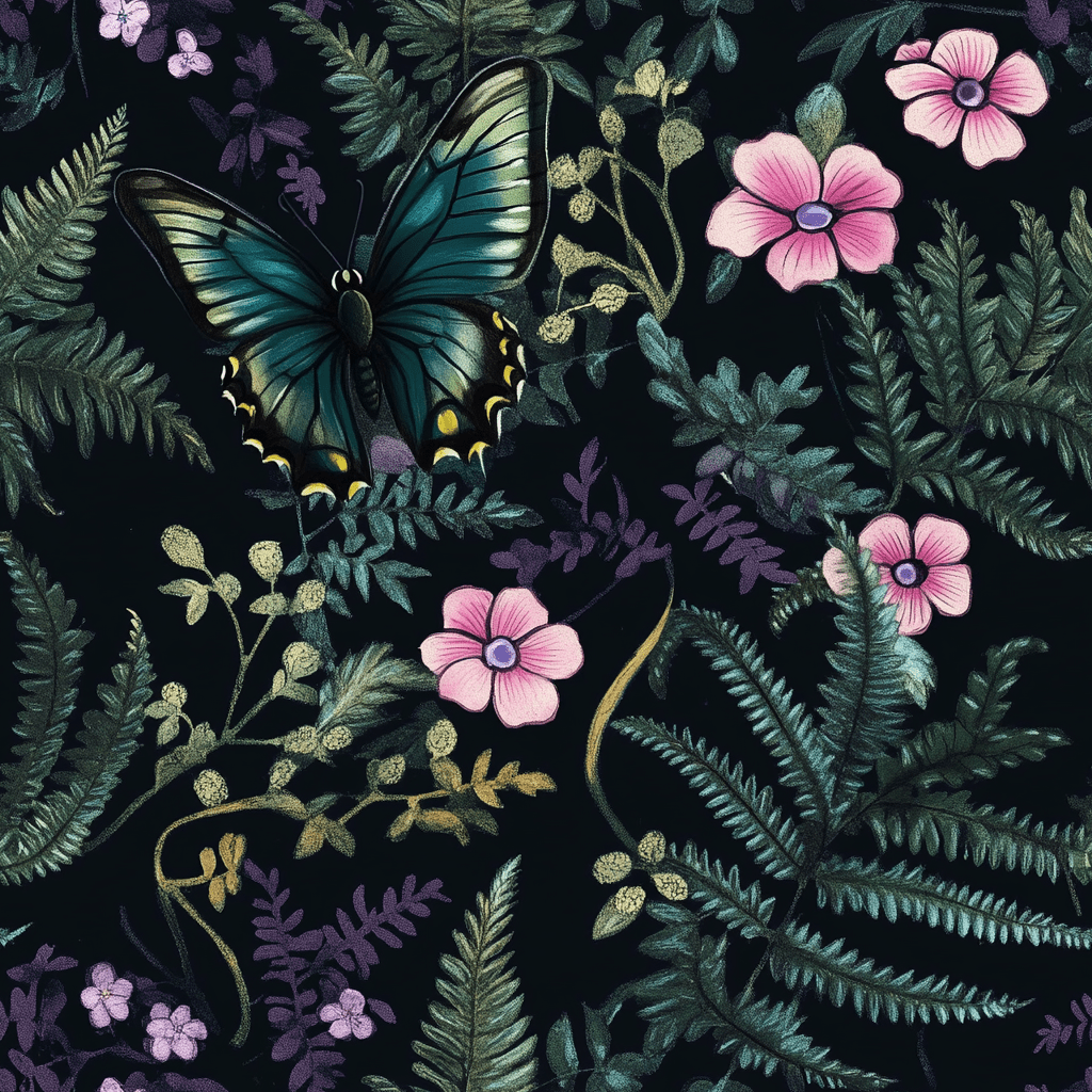 Oralia Wallpaper - Benton Lane Home - Painted Paper