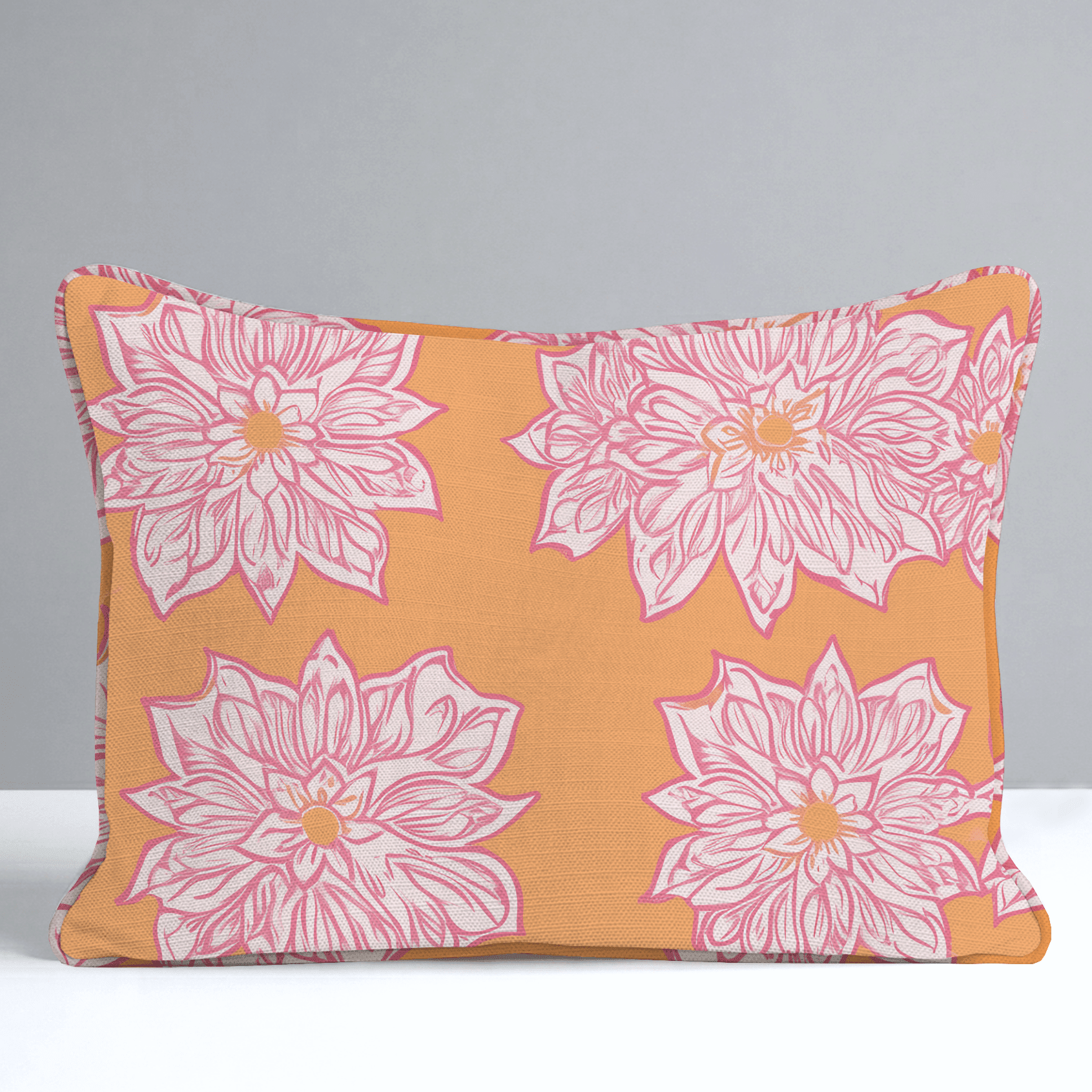 Orange Margarita Throw Pillow - Benton Lane Home - Lemon Park