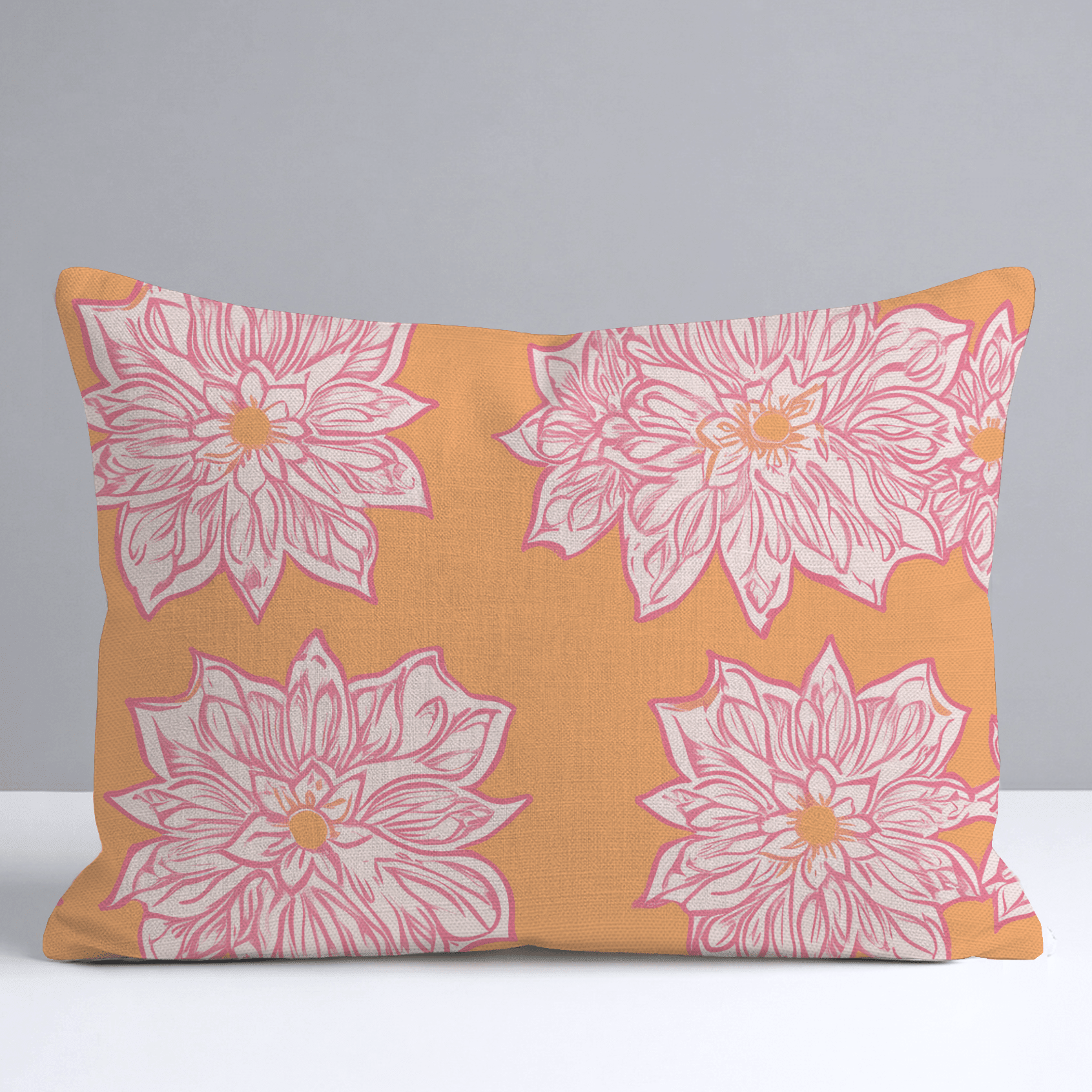 Orange Margarita Throw Pillow - Benton Lane Home - Lemon Park