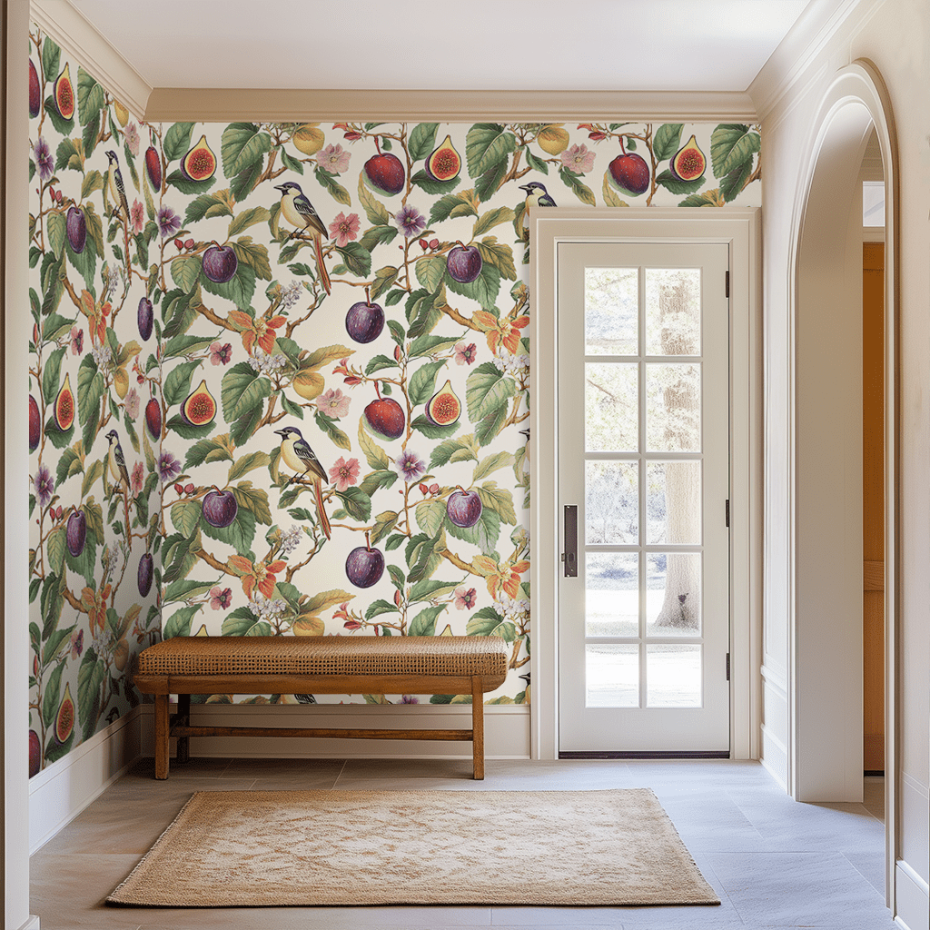 Orangerie Wallpaper - Benton Lane Home - Painted Paper