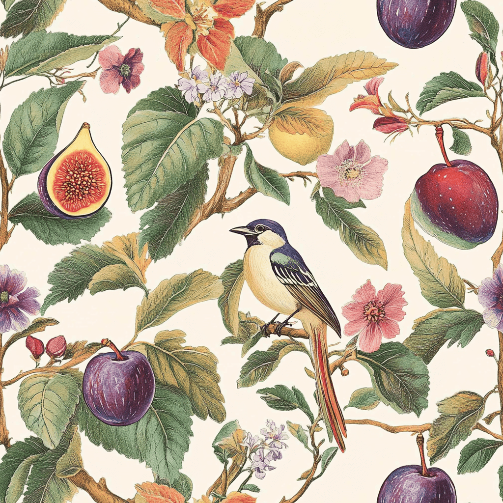 Orangerie Wallpaper - Benton Lane Home - Painted Paper