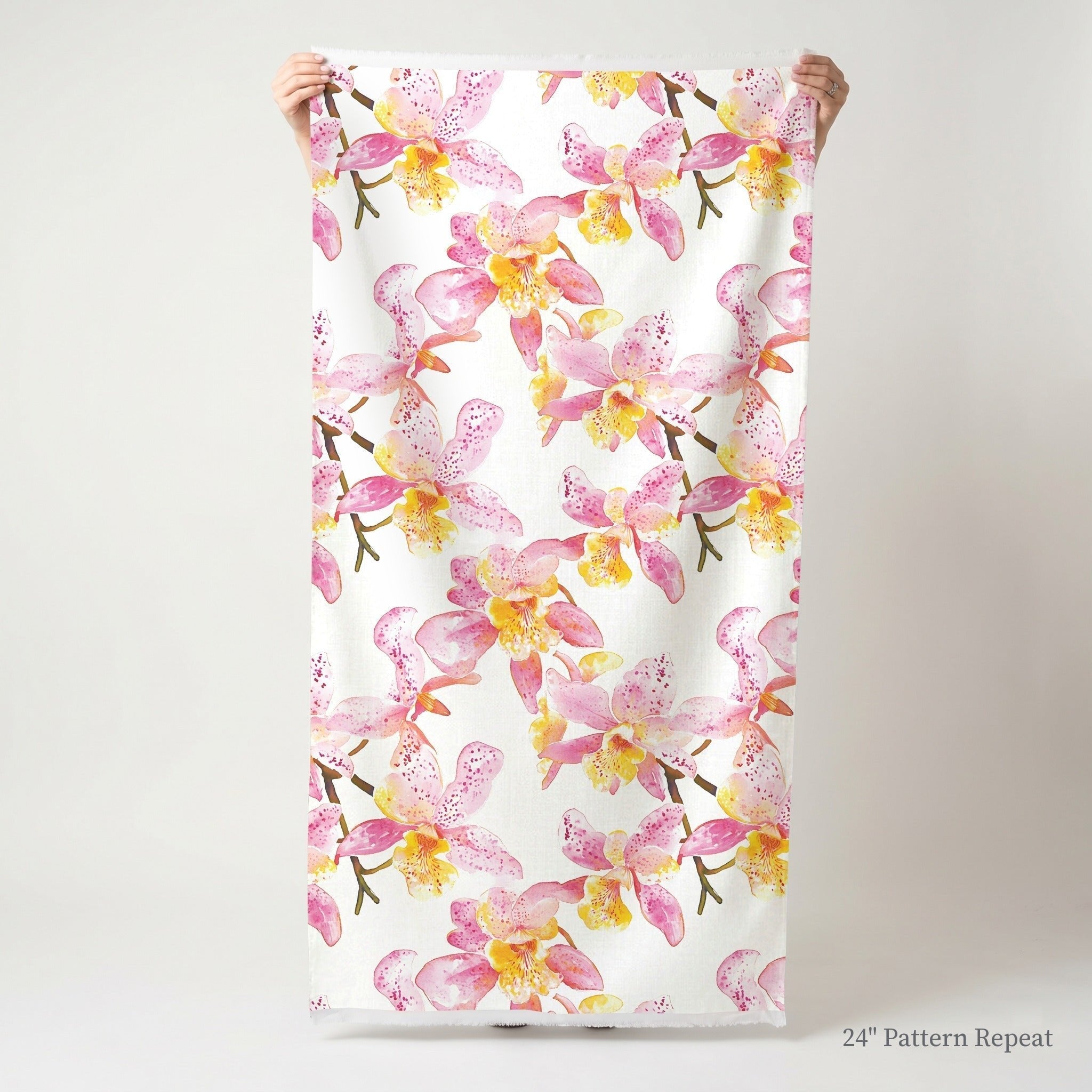 Orchid Obsession - Fabric - Benton Lane Home - Lemon Park