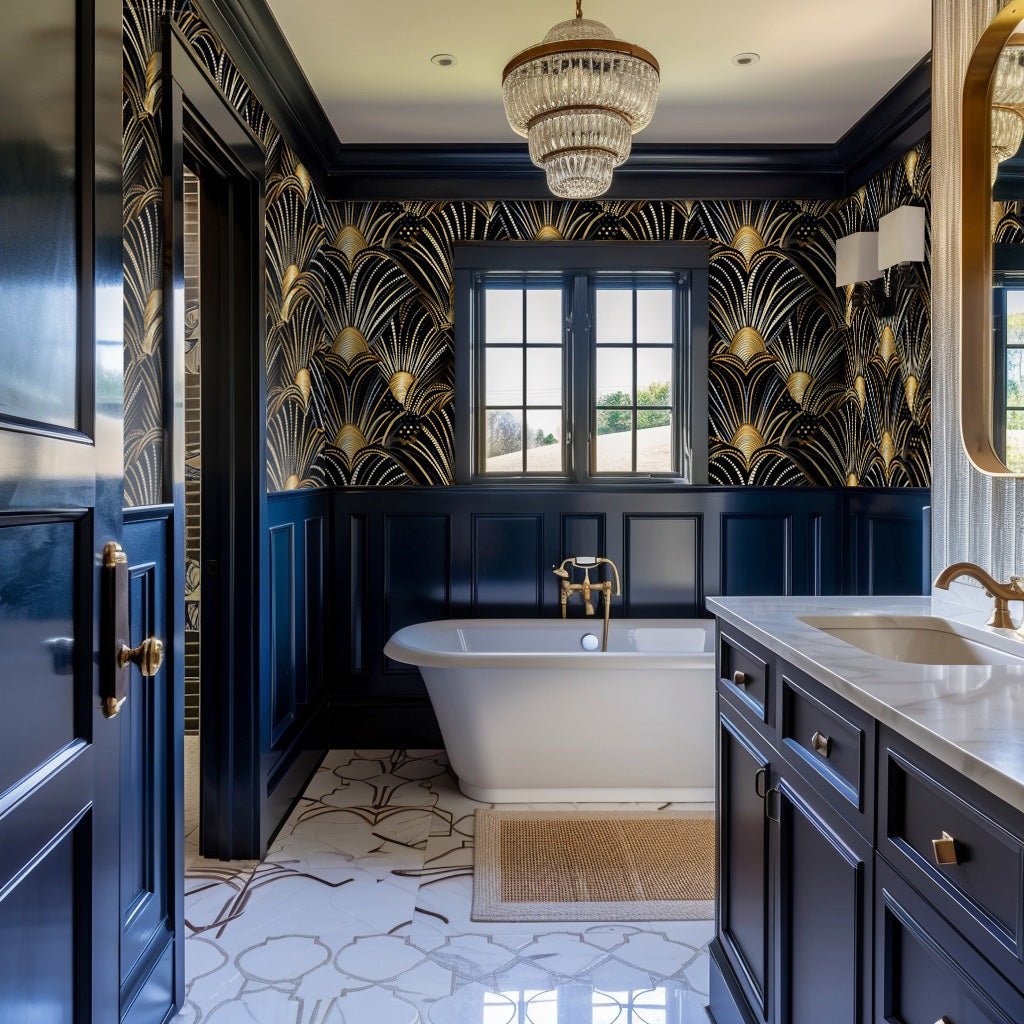 Orion Wallpaper - Benton Lane Home - Painted Paper