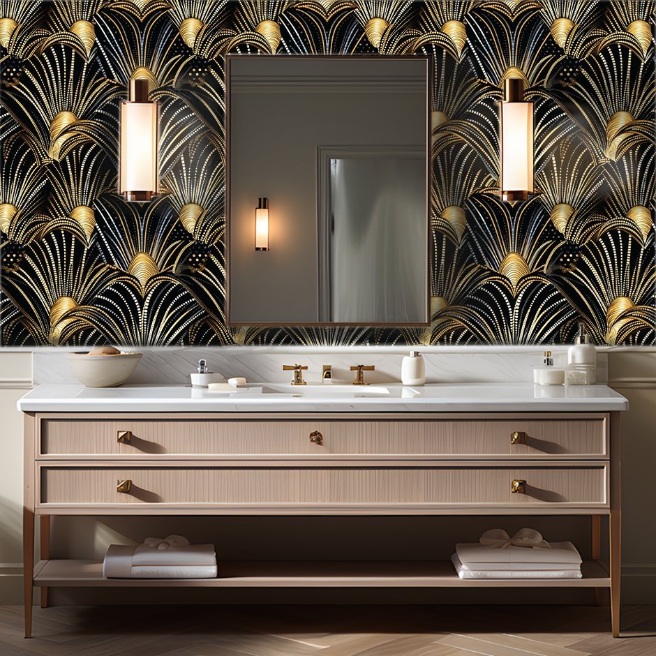 Orion Wallpaper - Benton Lane Home - Painted Paper