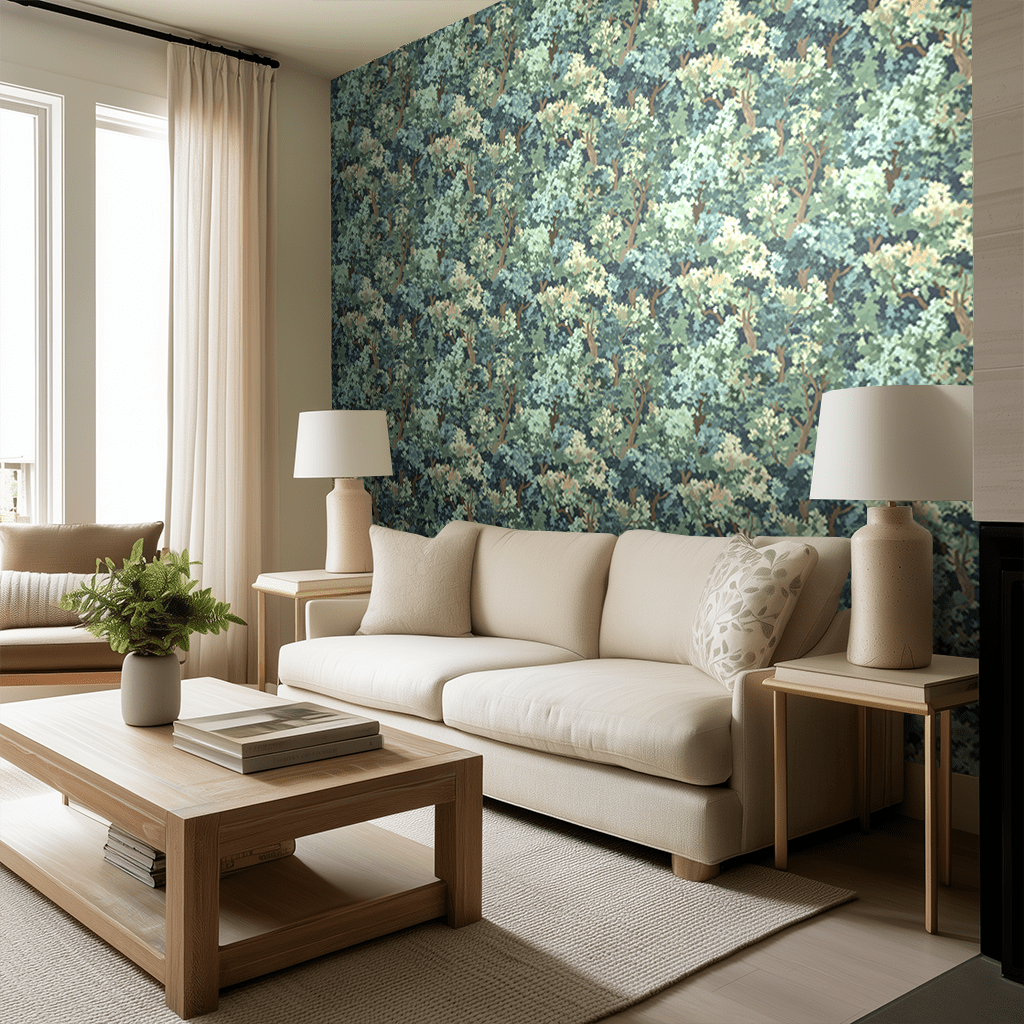 Orrin Wallpaper - Benton Lane Home - Painted Paper