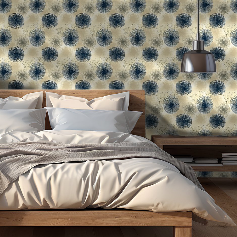 Otis Wallpaper - Benton Lane Home - Painted Paper