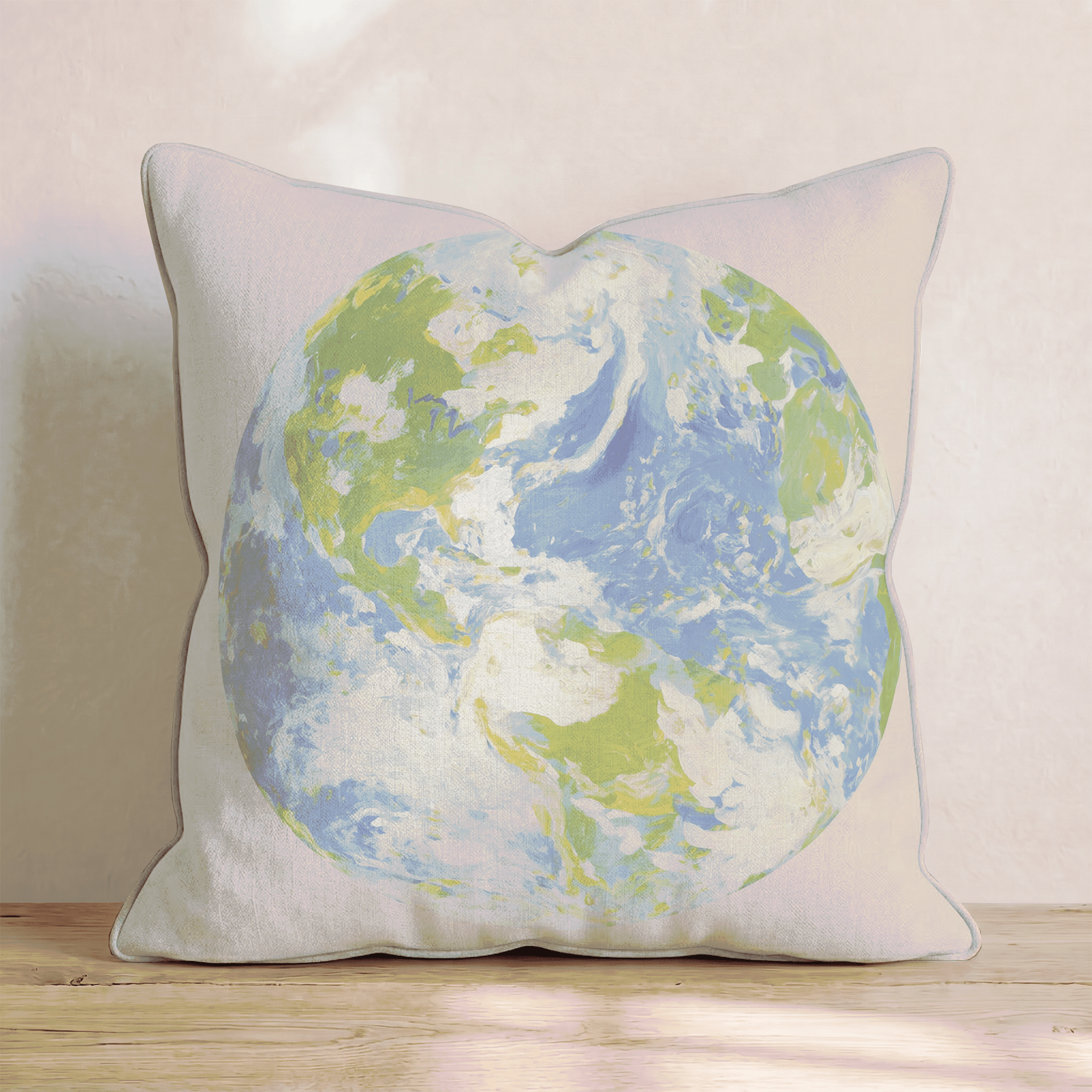 Our Planet Throw Pillow - Benton Lane Home - Hillcroft Home