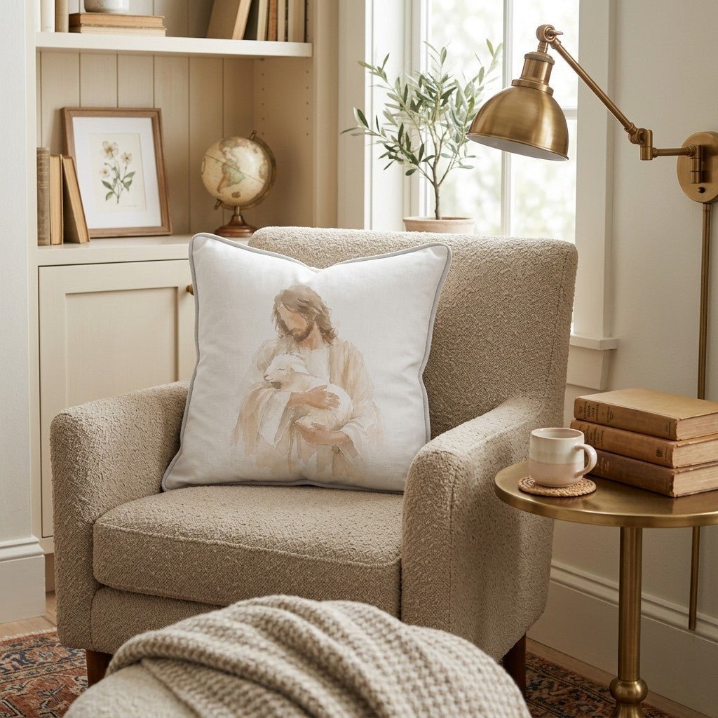 Our Shepherd Throw Pillow - Benton Lane Home - Hillcroft Home