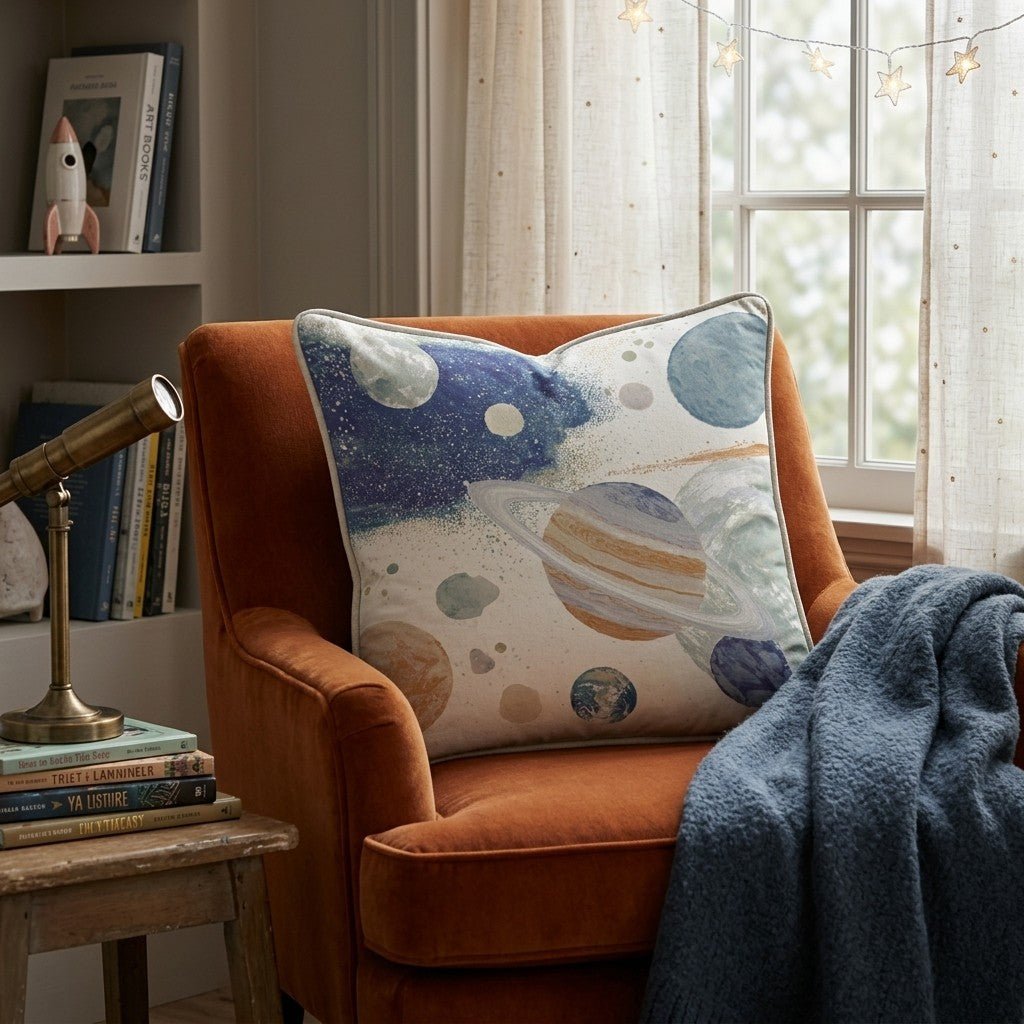 Outer Space_ Throw Pillow - Benton Lane Home - Hillcroft Home
