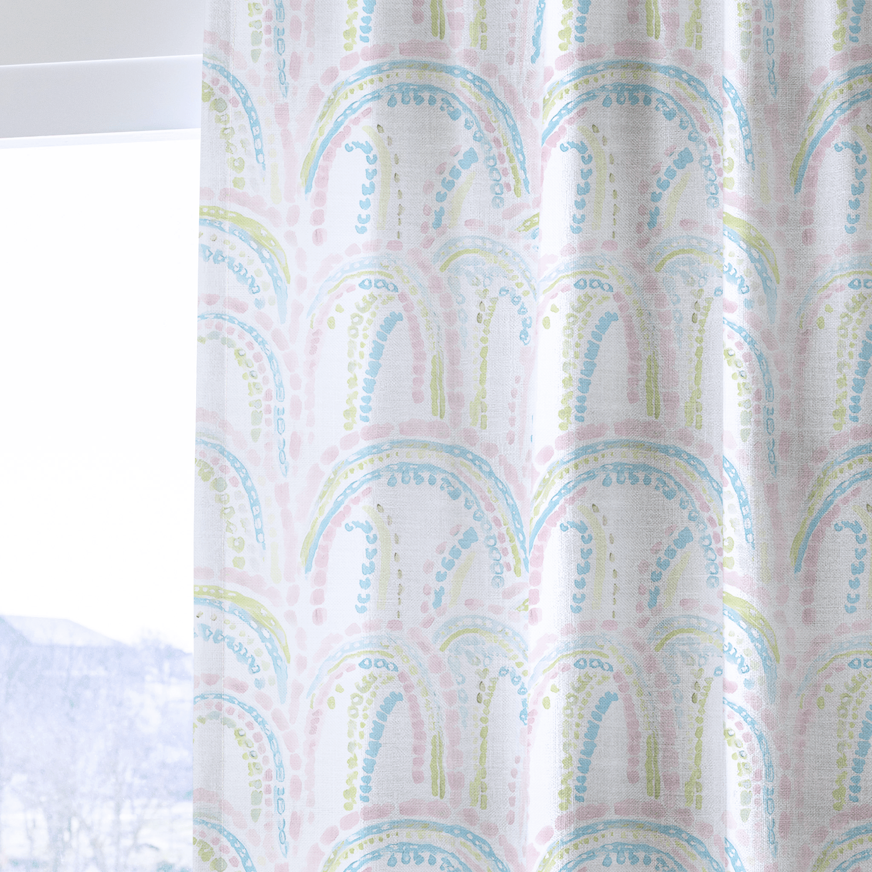 Over the Rainbow - Drapery - Benton Lane Home - Lemon Park