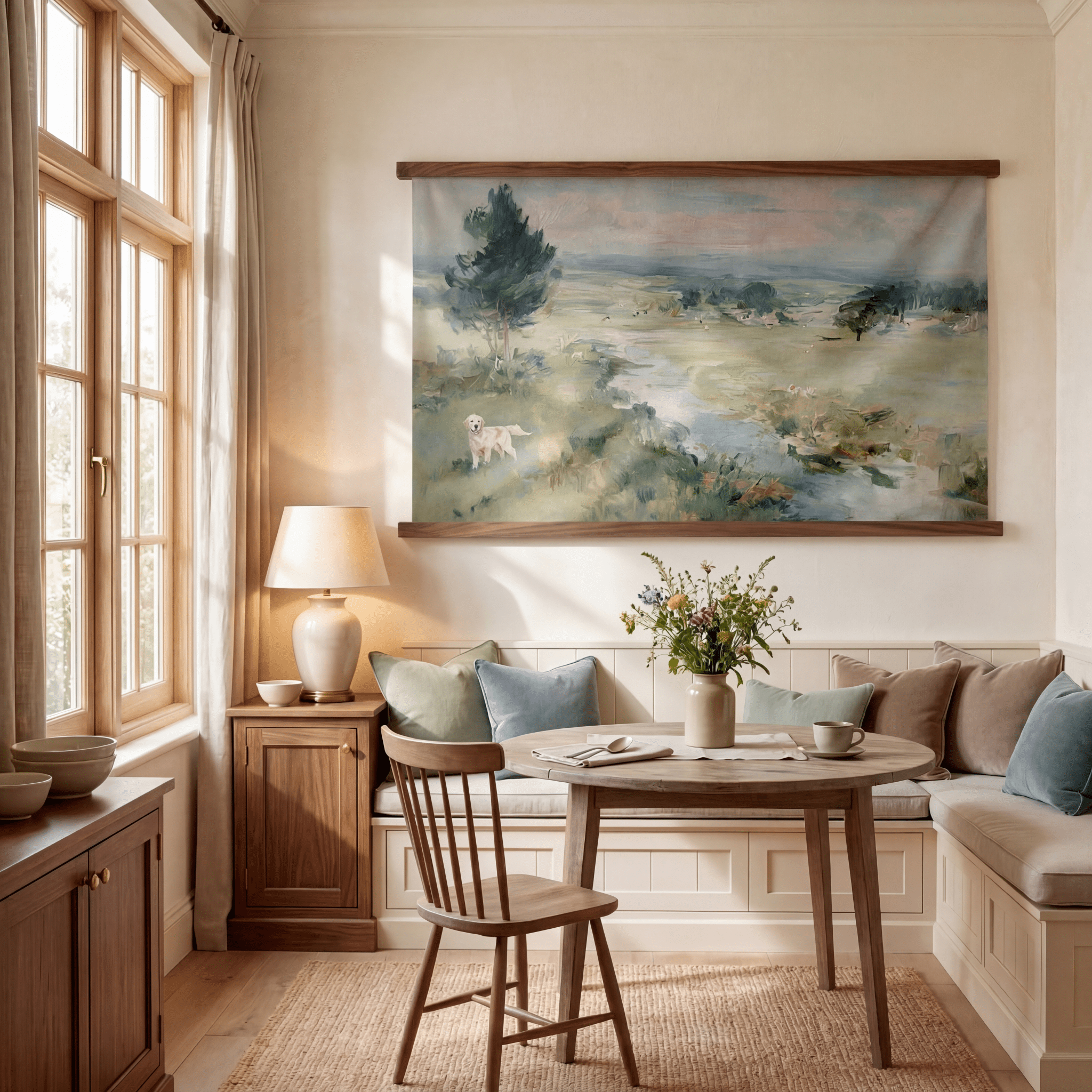 Over The River - Tapestry - Benton Lane Home - Lemon Park