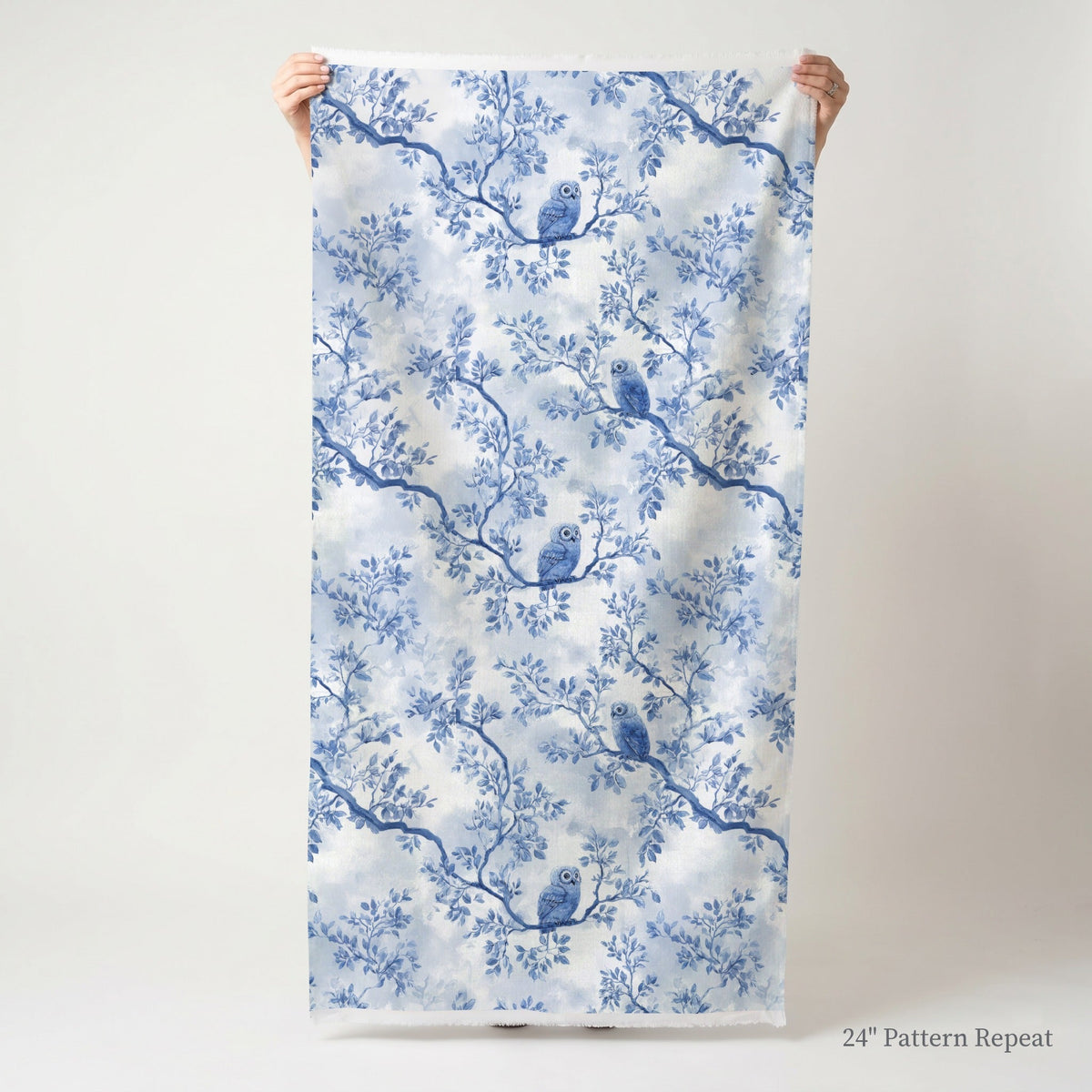 Owl at Dusk - Fabric - Lemon Park