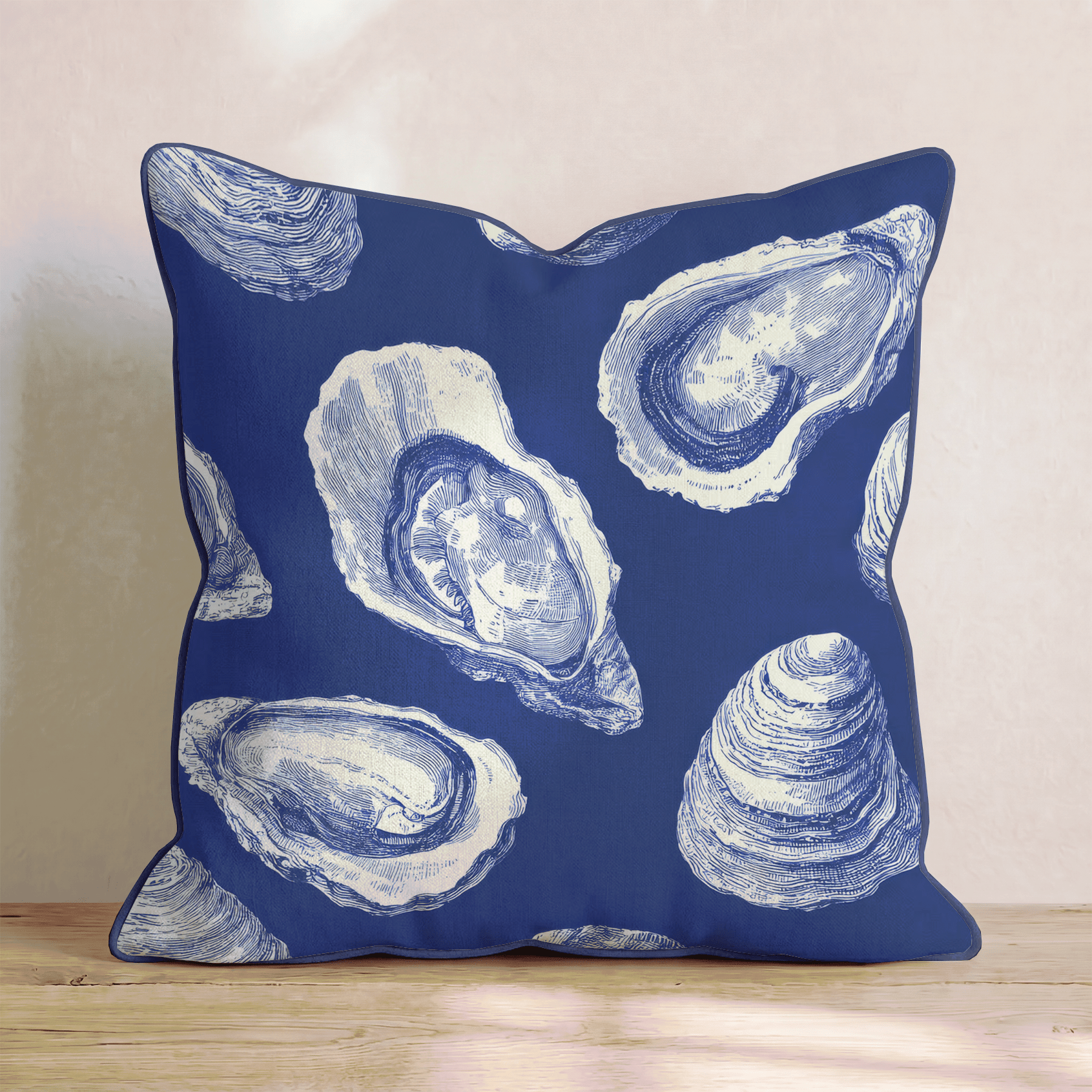 Oyster Bar Throw Pillow - Benton Lane Home - Hillcroft Home