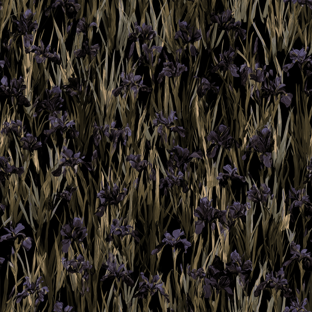 Ozark Nocturne Wallpaper - Benton Lane Home - Painted Paper