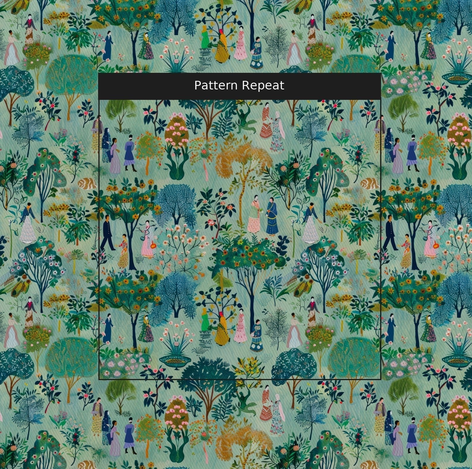 Paige's Pastoral - Fabric - Benton Lane Home - Lemon Park
